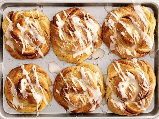 Photo of Twist Buns in Glaze
