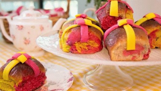 Photo of Battenban Bun with homemade marzipan
