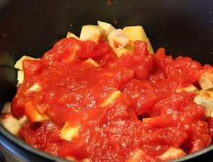 Chanahi in the slow cooker