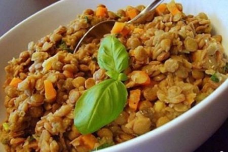 Lentils in a slow cooker