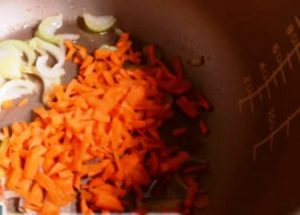 Lentils in a slow cooker