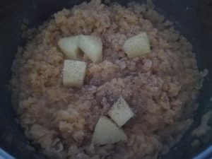 Lentil porridge