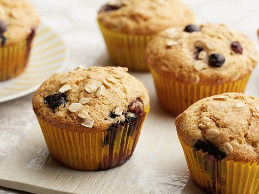 Photo of Whole Grain Blueberry Muffins