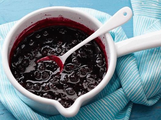 Photo Blueberry Compote