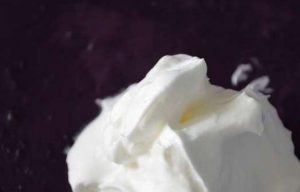 Blueberry ice cream
