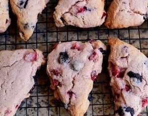 Blueberry cookies