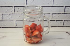 Chia Strawberry Pudding