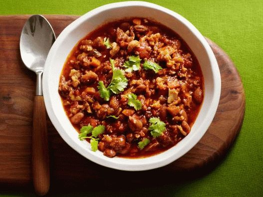 Photo of Chile with Cauliflower and Beans