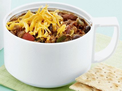 Photo of Chile with Beans and Turkey