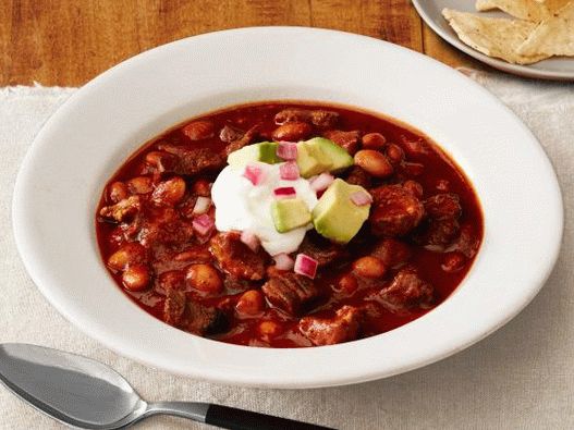Photo of Chile with beef and pork
