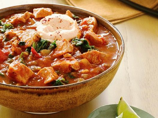 Photo of Chile with pork and pumpkin