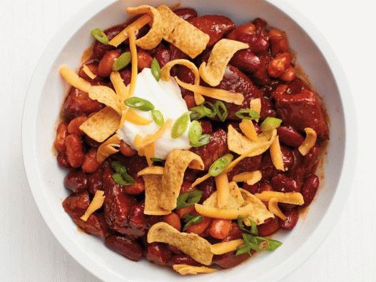 Photo of Chile in a slow cooker