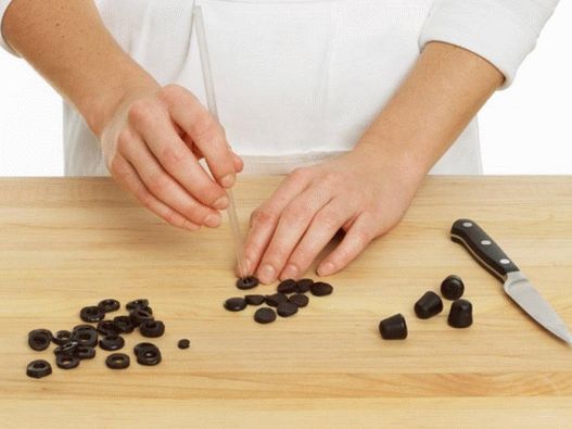 To simulate olives