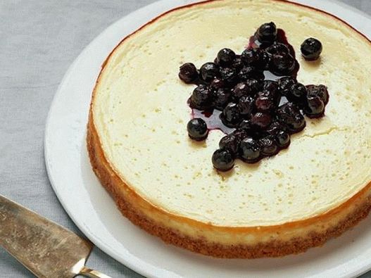 Photo of Blueberry Cheese Cake with Greek Yogurt
