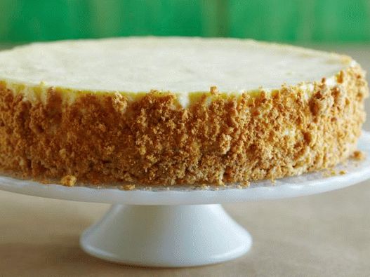 Photo Cheesecake with ricotta and sour cream