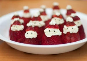 Dessert Santa Claus