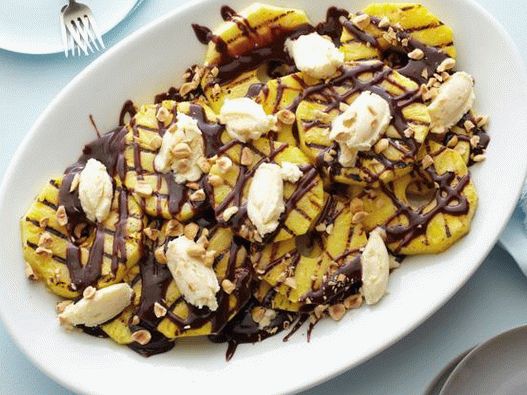 Photo of Grilled Pineapple Dessert with Nutella