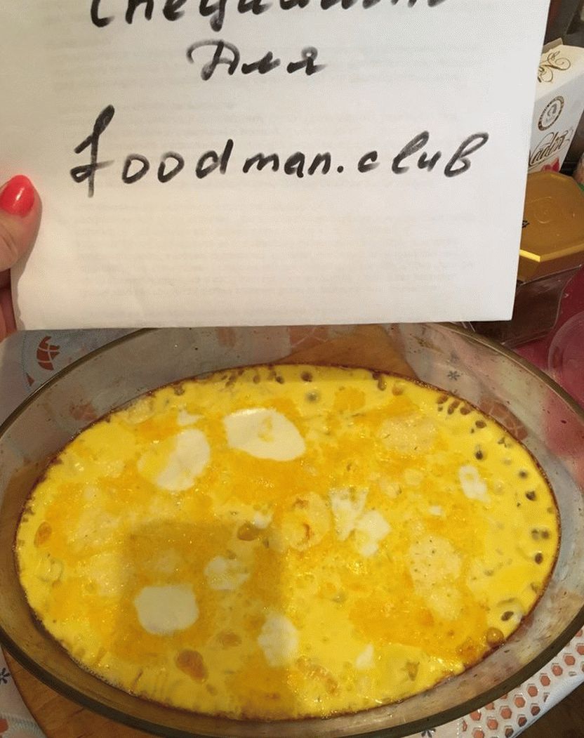 Baby omelet in the oven