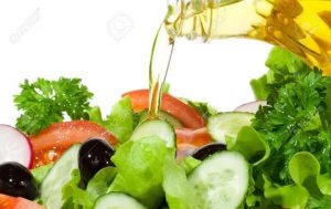 Children's vegetable salad