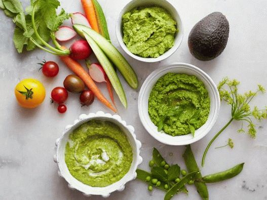 Photo of curry pea dip sauce