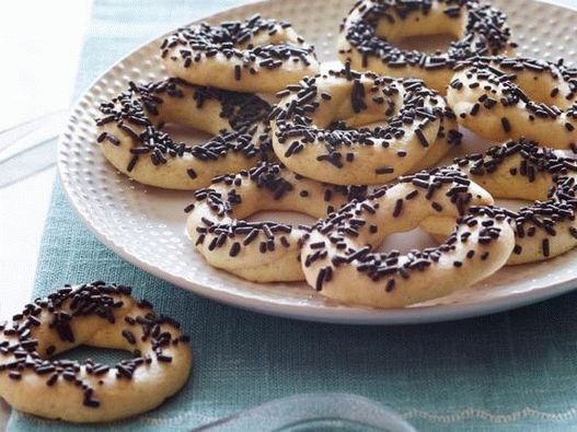 Photo Homemade cookies on sour cream