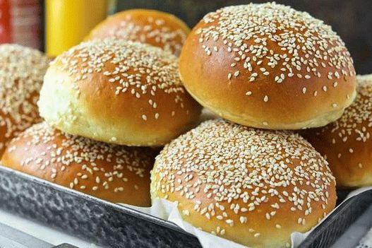 Photo Homemade sandwich buns