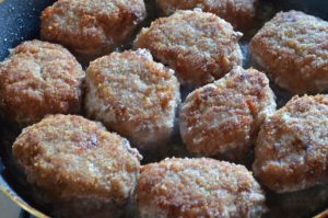 Homemade meatballs