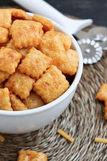 Photo Homemade Cheese Crackers