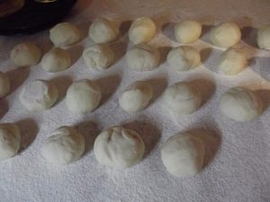 Homemade pita bread