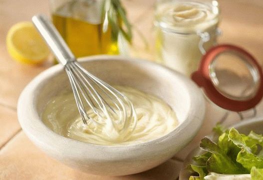 Photo Homemade classic mayonnaise