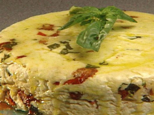 Photo Homemade Cheese with Herbs