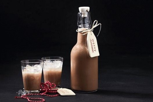 Photo Homemade cream liqueur