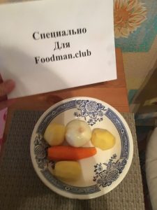 Potato pancakes with carrots