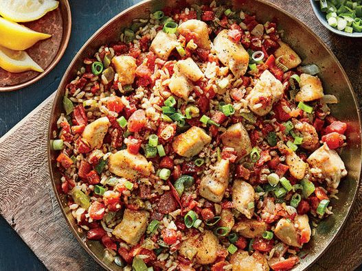 Photo of Jambalaya with chicken (Creole stew)