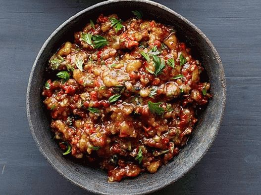 Photo of the dish - Spread from walnuts and baked pepper