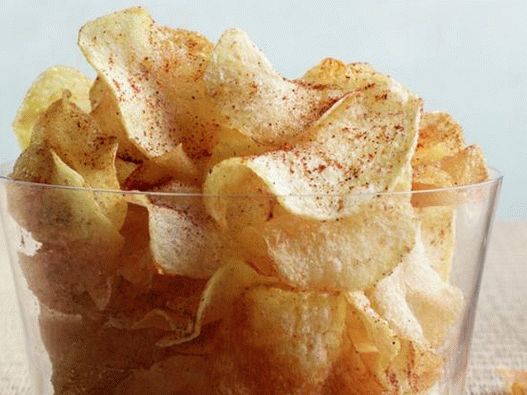 Dish Photography - Spicy Potato Chips