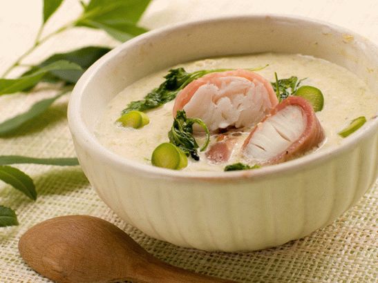 milk fish soup