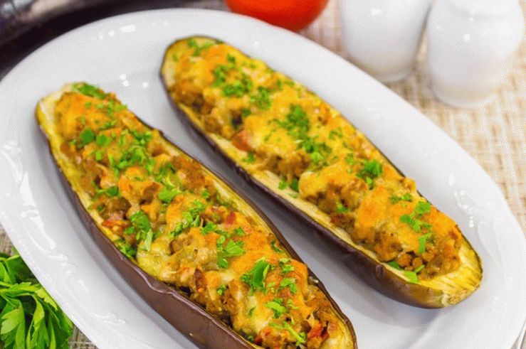 Stuffed eggplant