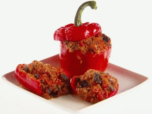 Photo Stuffed Peppers with Eggplant