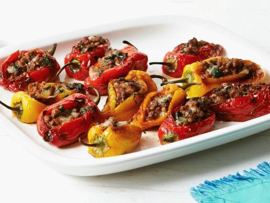 Photo Stuffed Peppers with Minced Meat