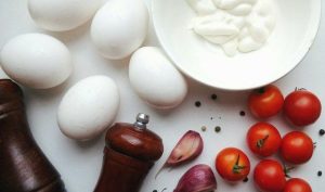 Stuffed eggs