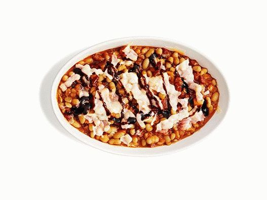 Photo Beans baked in Tuscan style