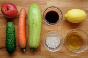 Vegetable fettuccine