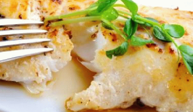 Oven cod fillet