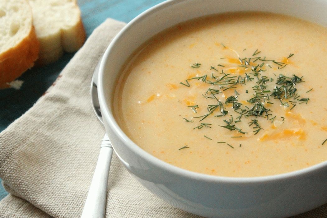 French cheese soup