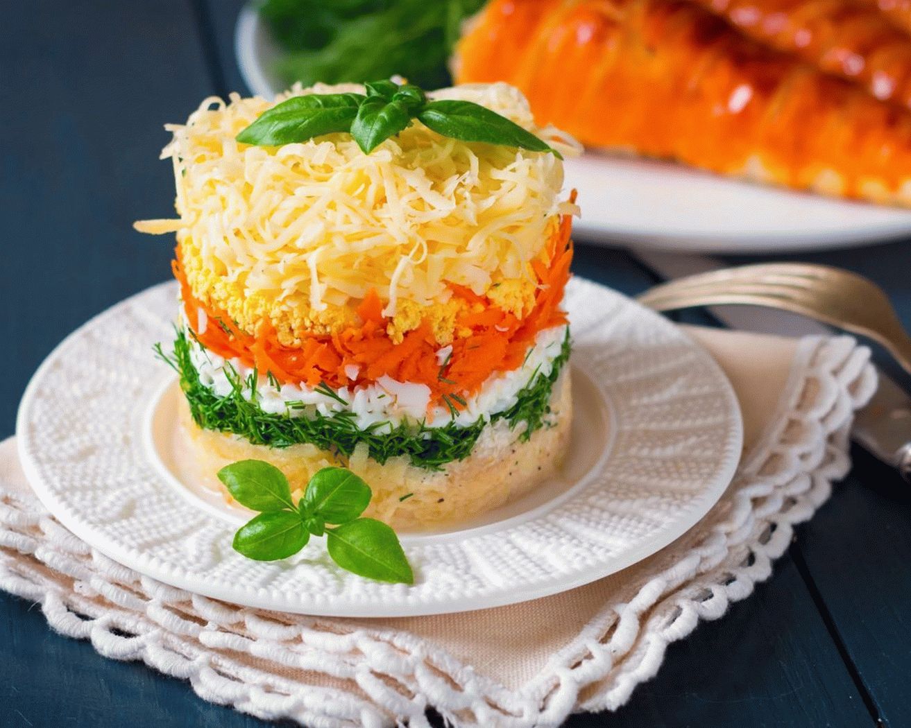 French puff salad