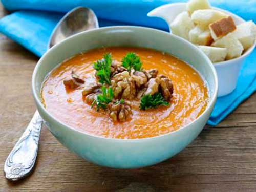 French pumpkin soup