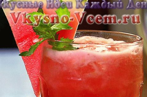 watermelon frappe cocktail