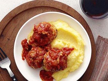 Photo of Pork Meatballs with Spicy Sauce