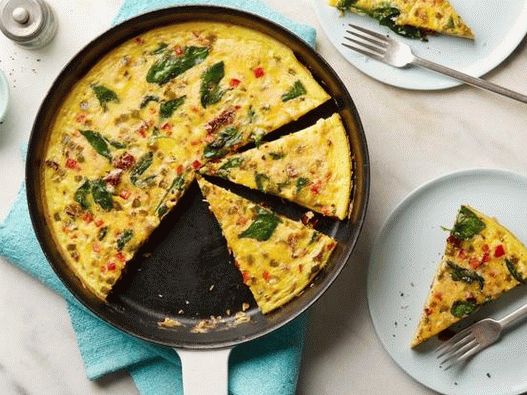 Photo of Fritat with vegetables for breakfast (Whole30 diet)